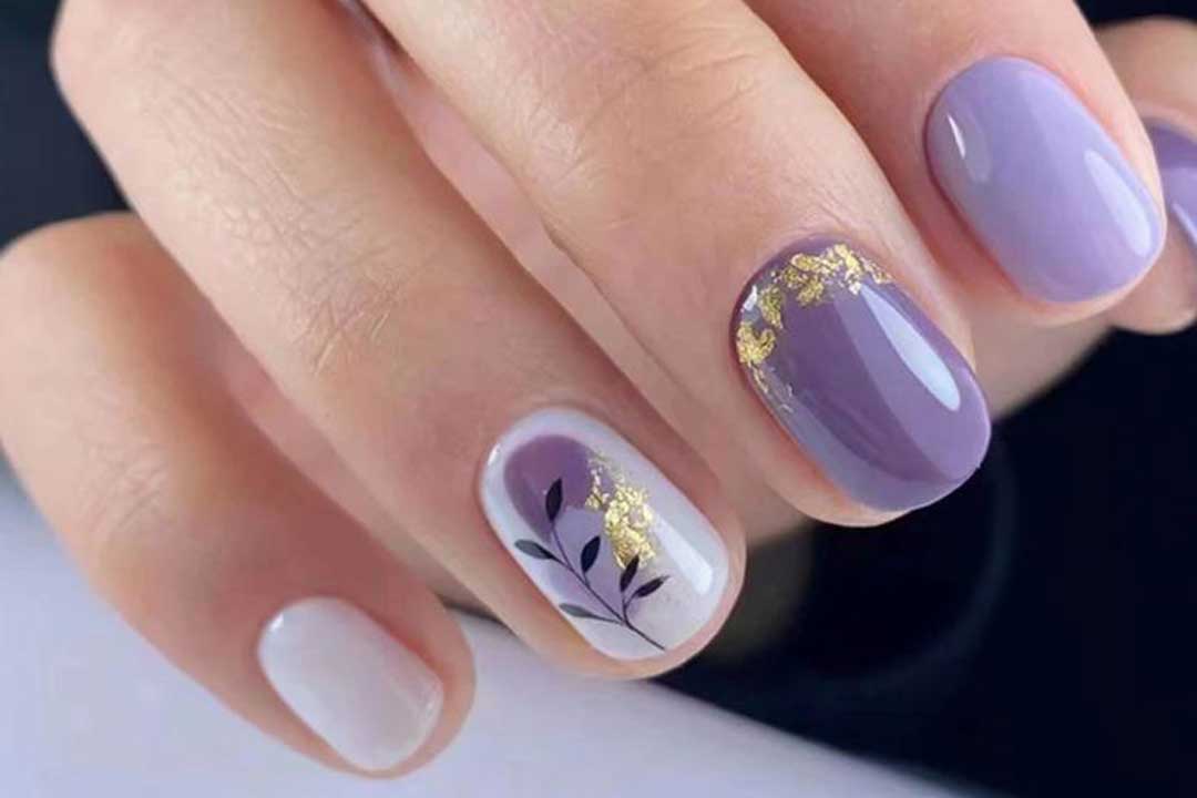 جدیدترین و شیک ترین مدل ناخن بنفش