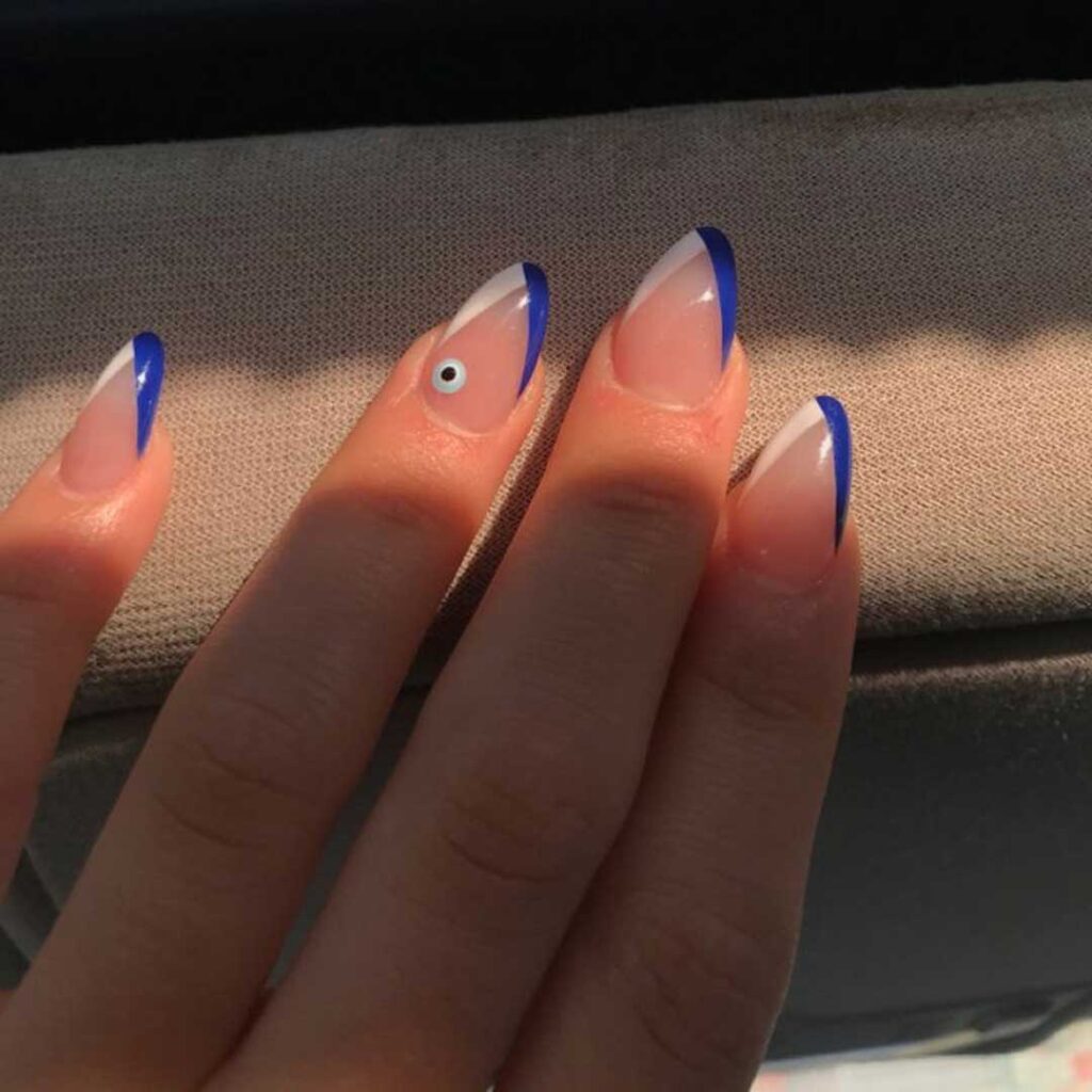 مدل ناخن چشم نظر