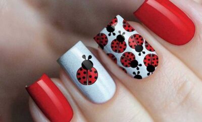 🐞 مدل ناخن طرح کفشدوزک 2025 | فانتزی، بامزه و نماد خوش‌ شانسی 💅