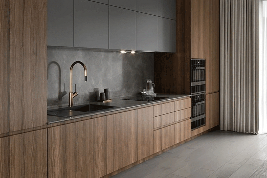 بهترین مدل های دیزاین کابینت چوبی آشپزخانه ۱۴۰۵