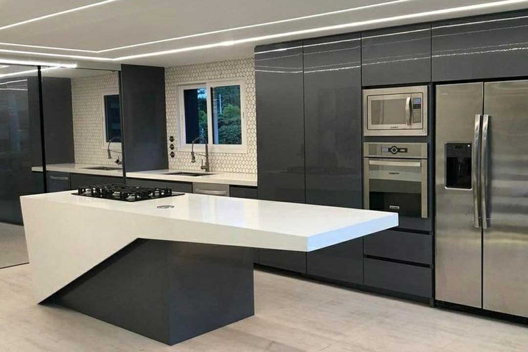 بهترین و جدیدترین مدل های دیزاین جزیره برای آشپزخانه ۱۴۰۵