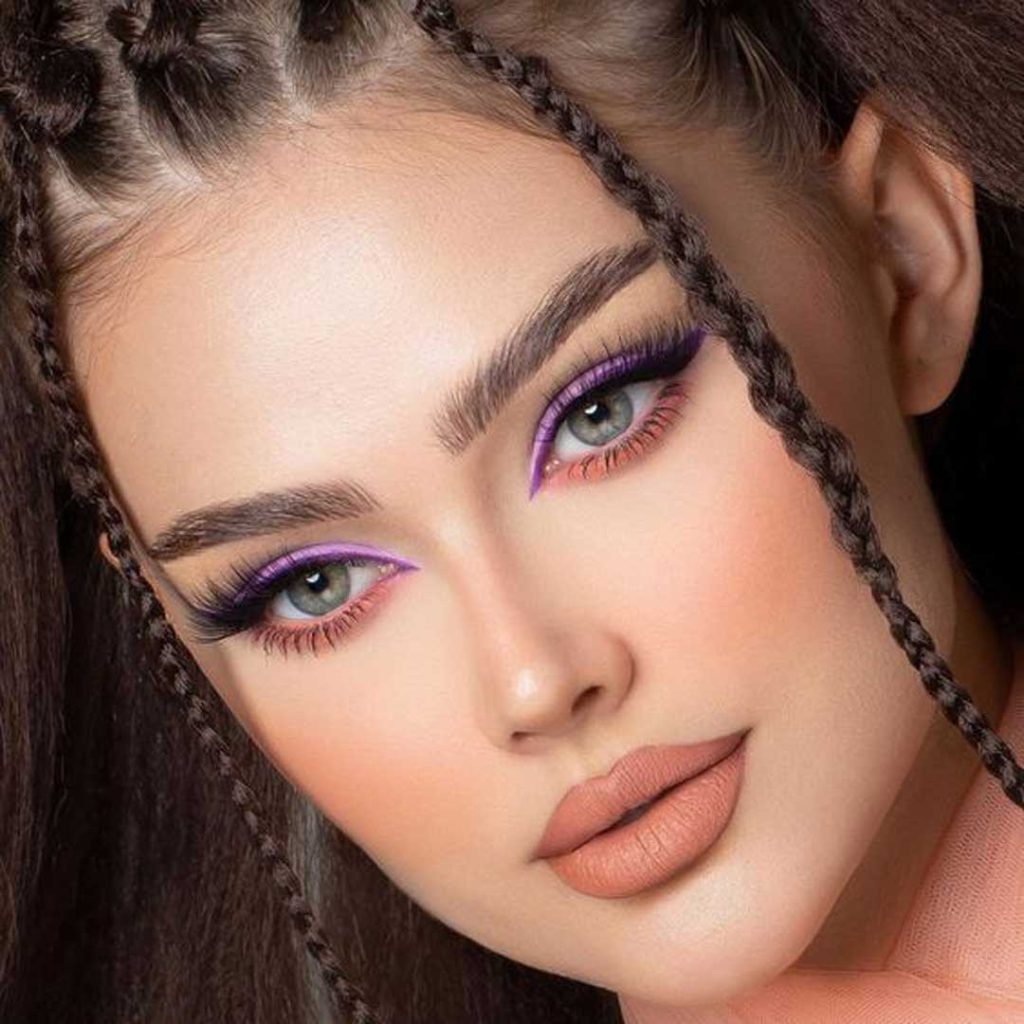 آرایش چشم دخترانه
