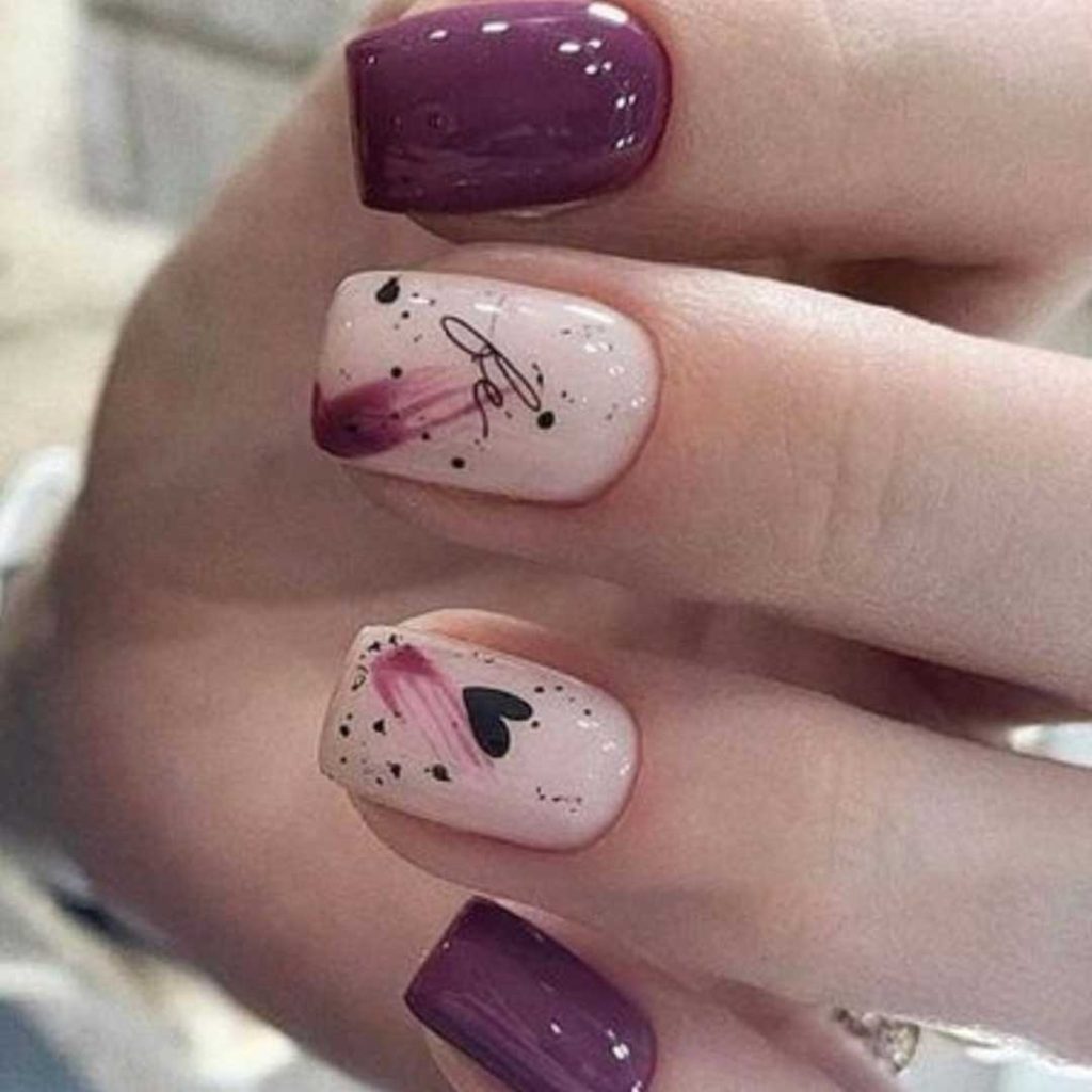 مدل ناخن دخترانه