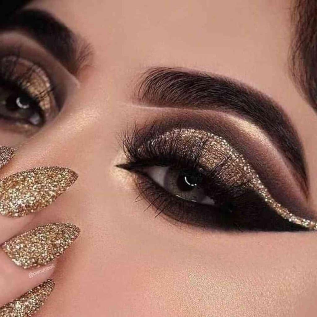 سایه طلایی با سایه دودی