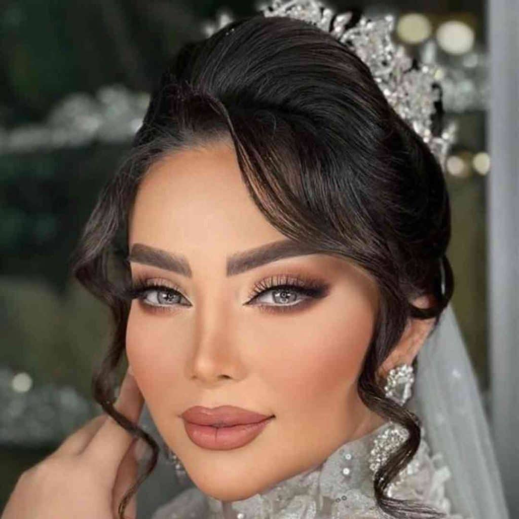 میکاپ عروس صورت های کشیده