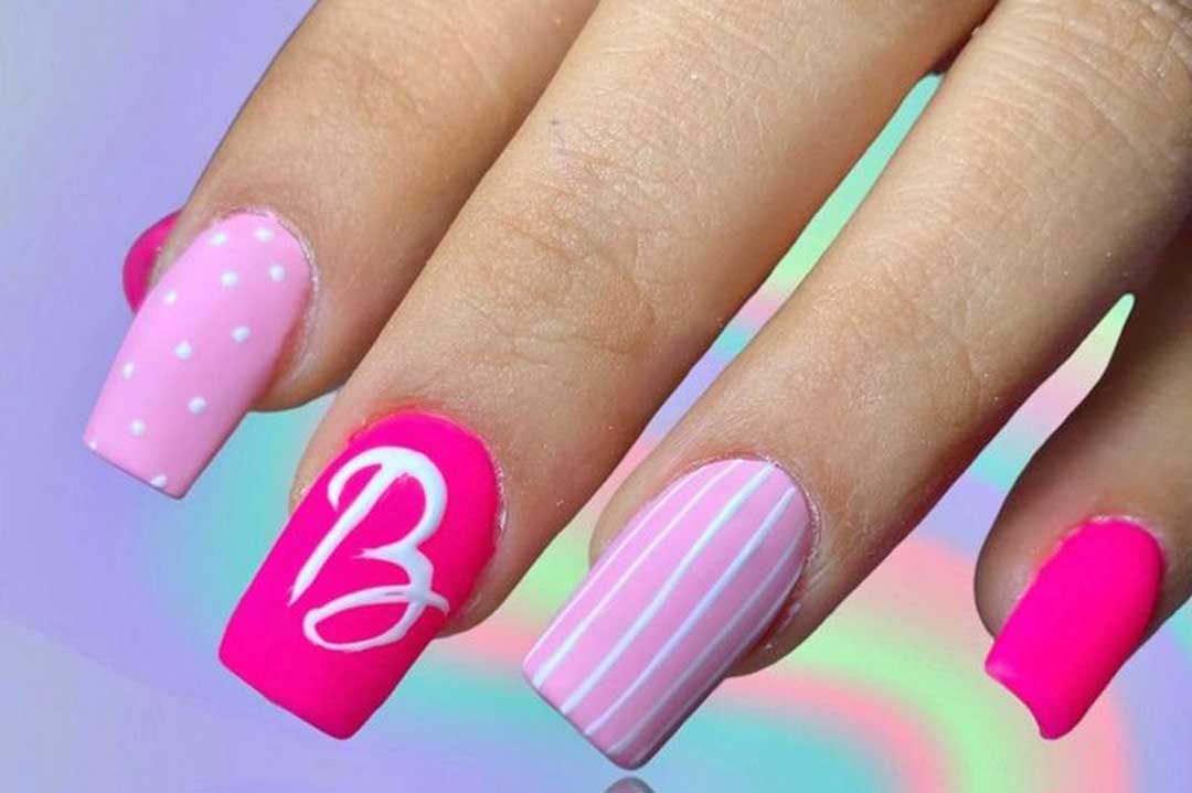 جدیدترین و شیک ترین مدل ناخن طرح باربی ۱۴۰۵