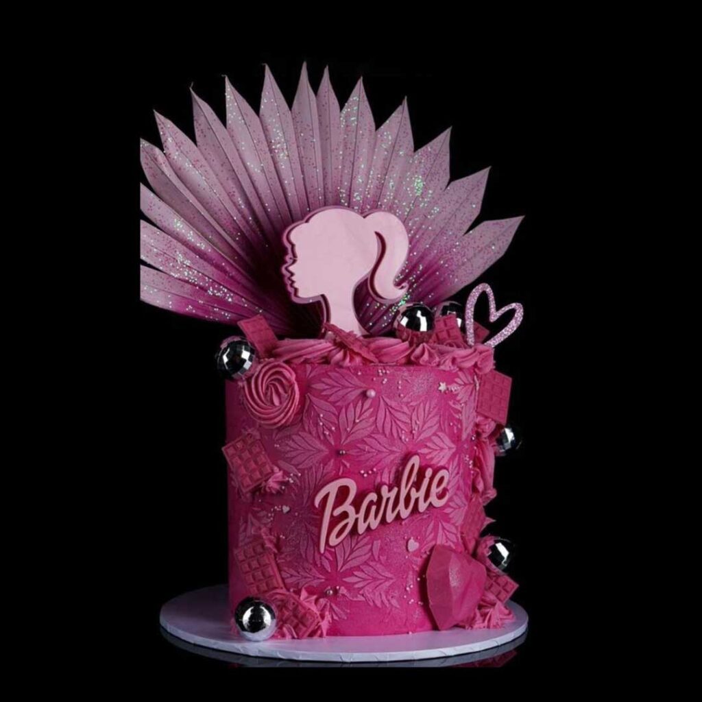 کیک تولد مدل باربی