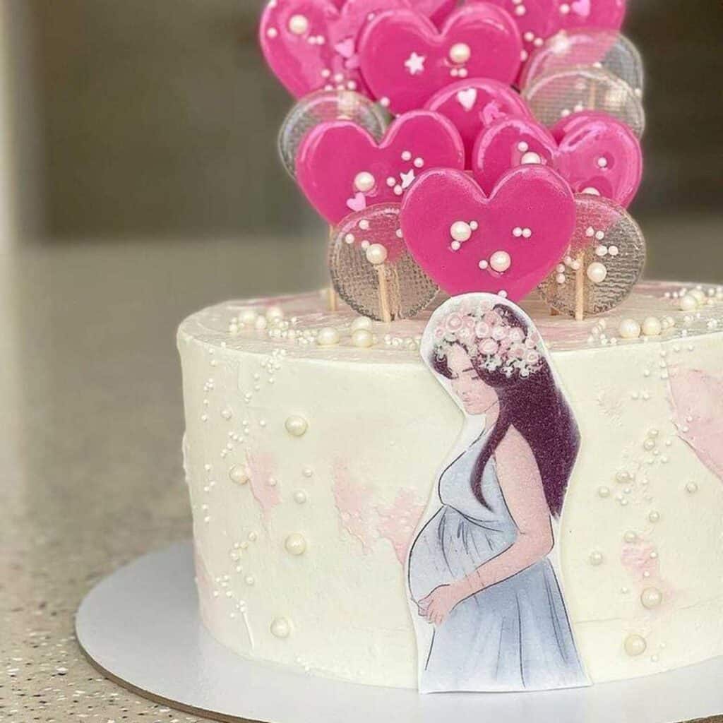 دیزاین کیک بارداری