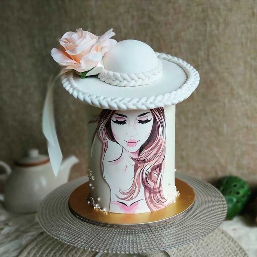 کیک تولد دختر