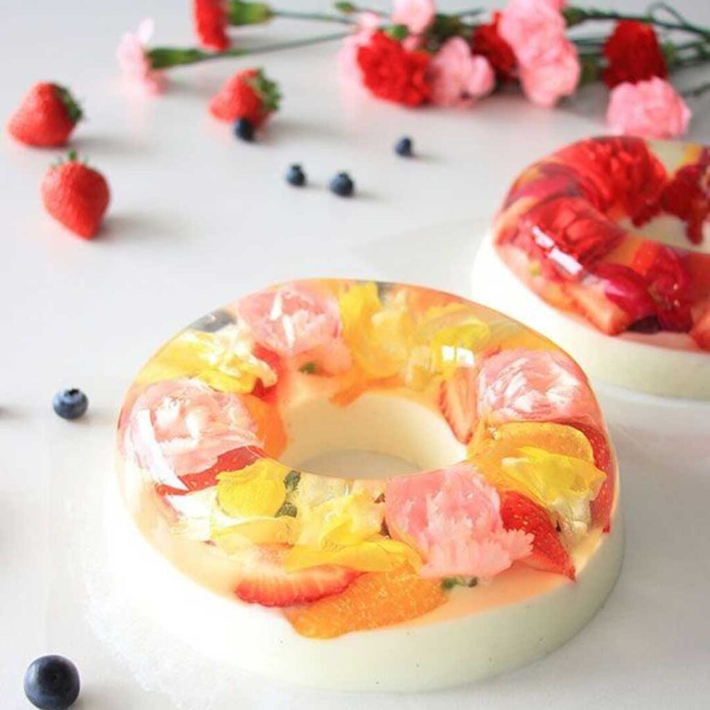 تزیین ژله ویترینی