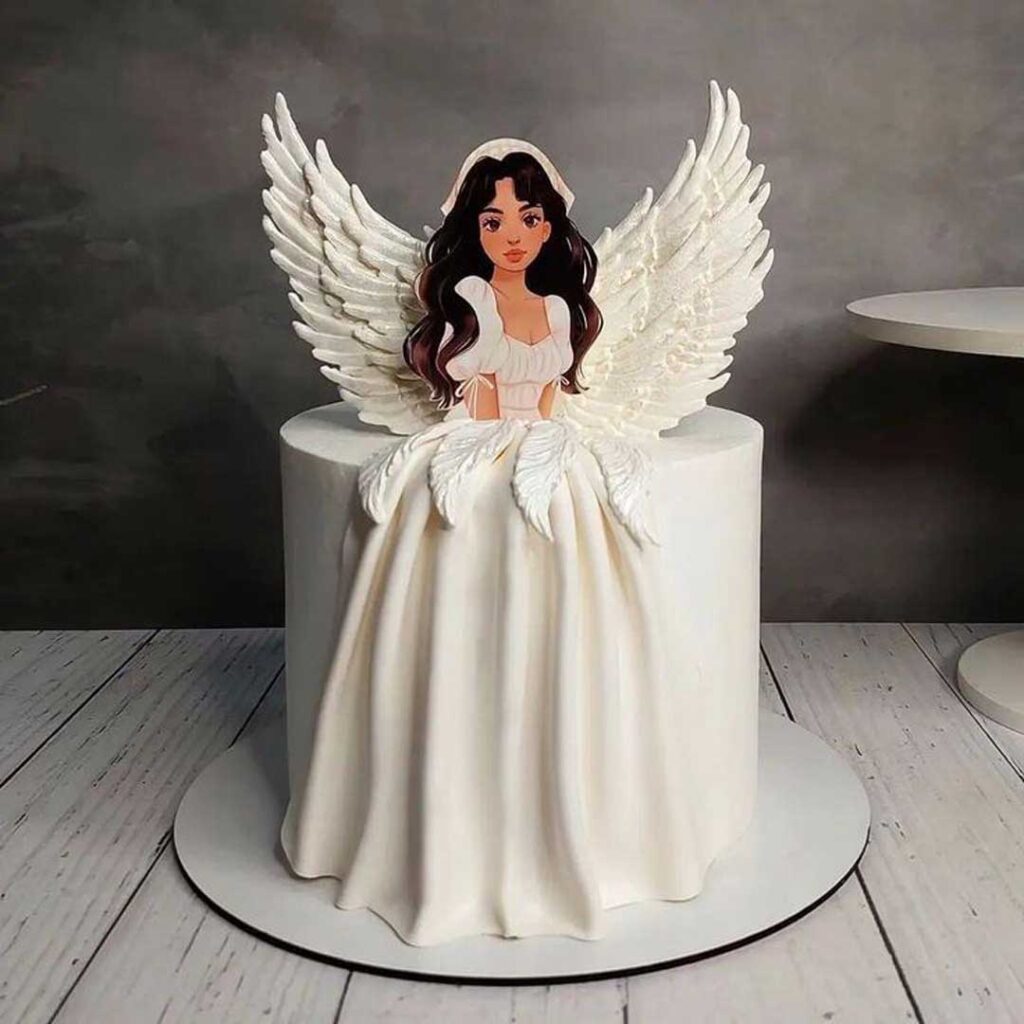 کیک تولد فرشته