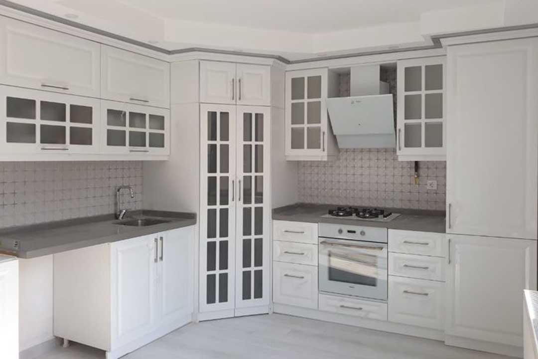 ایده های جدید و جالب برای دیزاین کابینت گوشه آشپزخانه + ویدیو ۱۴۰۵