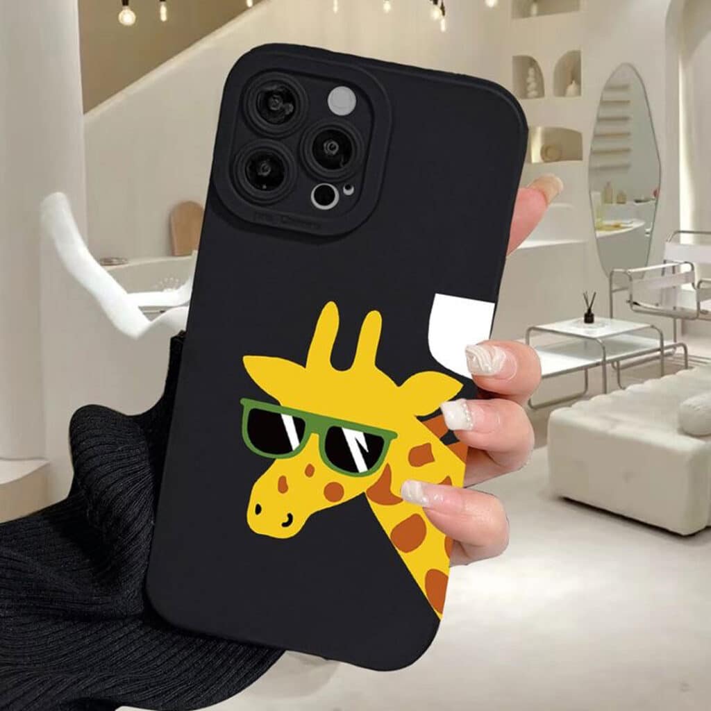 کاور موبایل زرافه مات