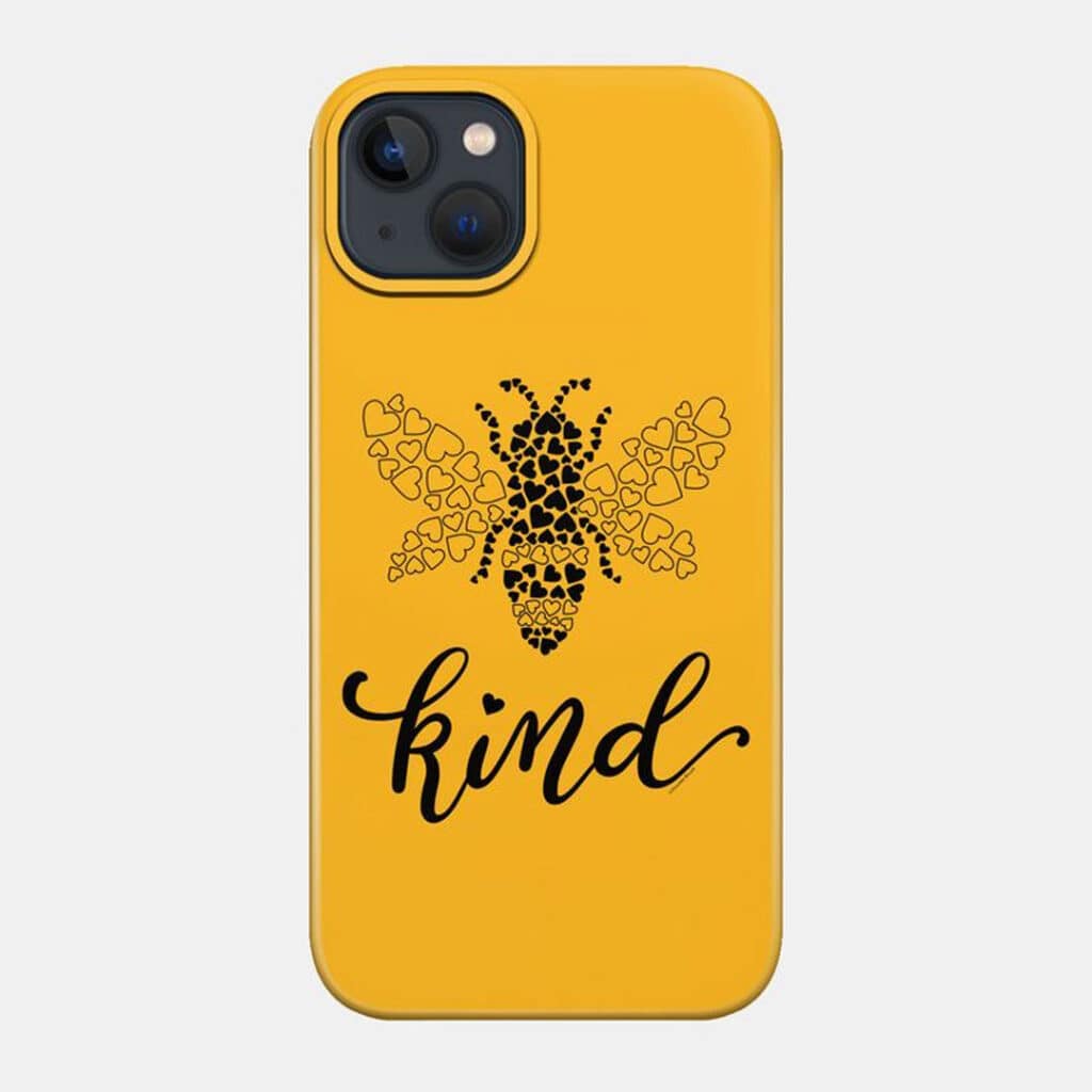 کاور موبایل زنبورعسل زرد