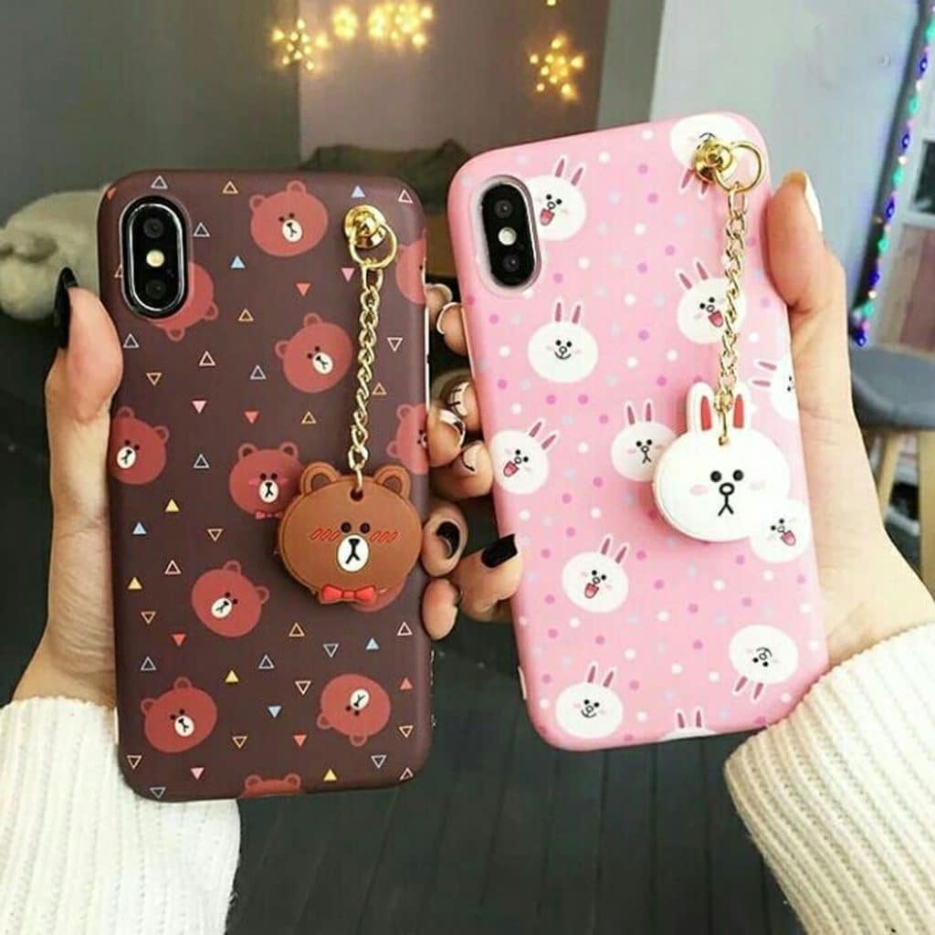 کاور موبایل عروسکی آویزدار