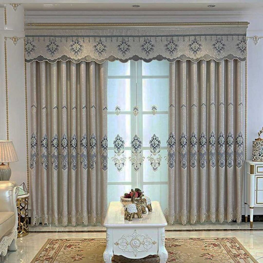دیزاین پرده ساده 