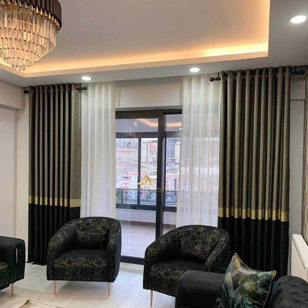 دیزاین پرده کلاسیک شیک