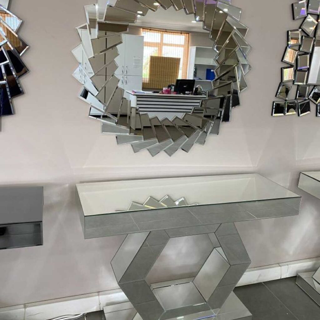 کنسول آینه ای شیک