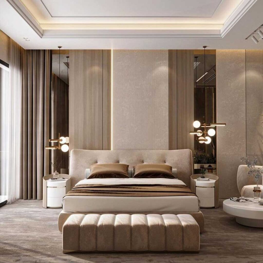 دیزاین اتاق هتل جذاب