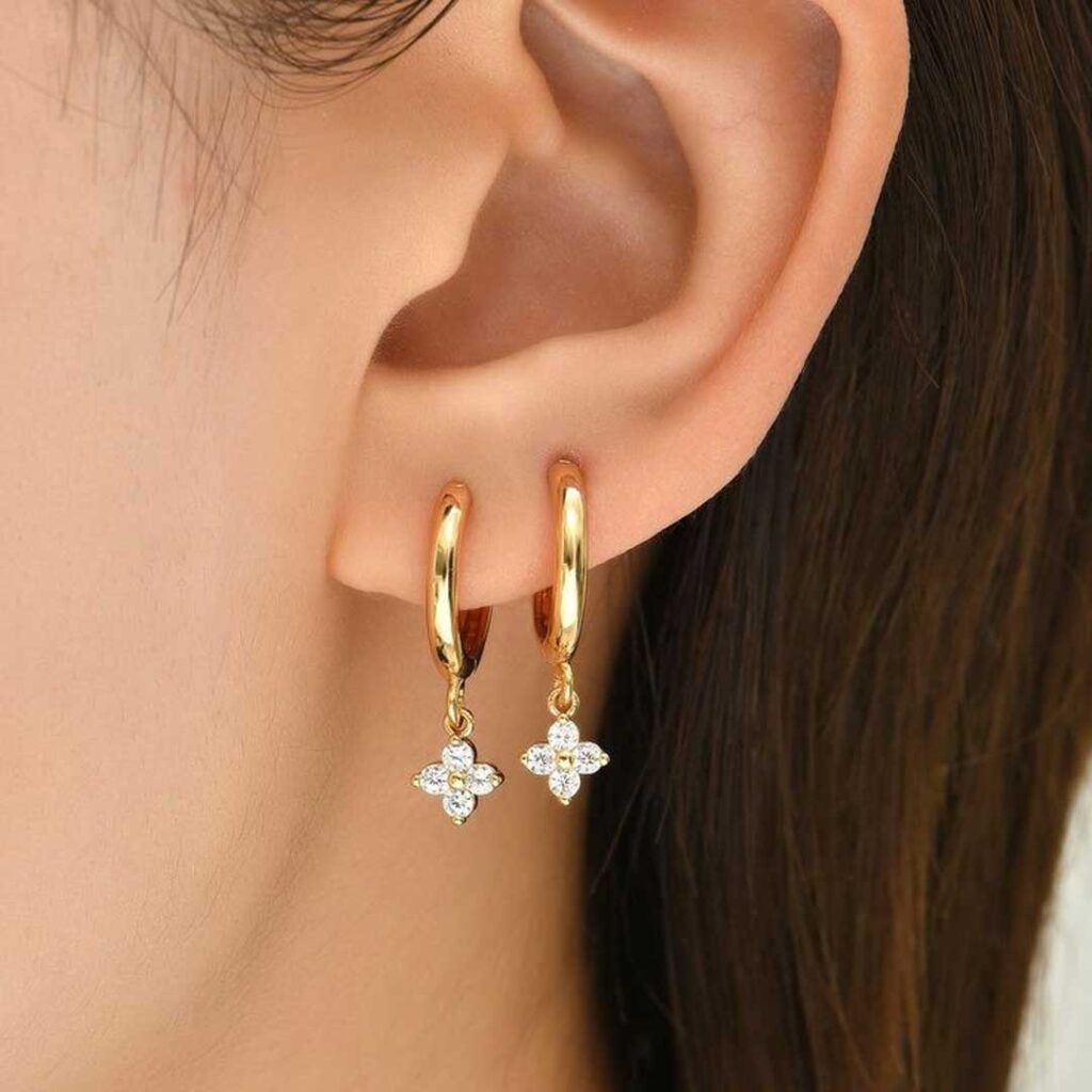 گوشواره حلقه ای ون کلیف
