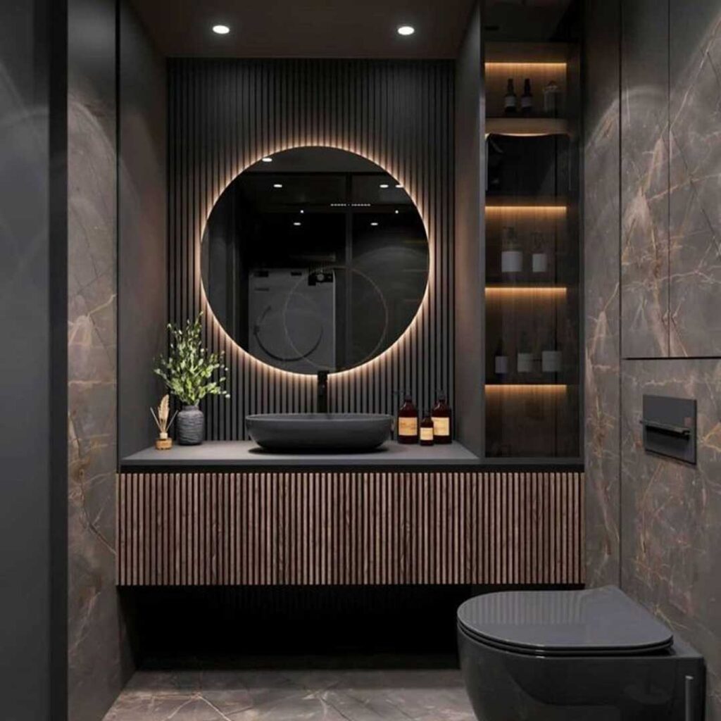 دیزاین دستشویی مدرن شیک