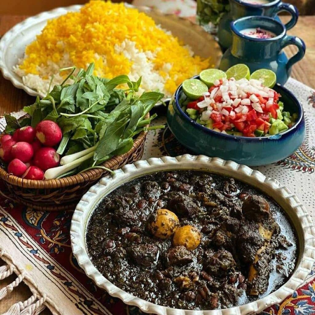 دستور پخت قرمه سبزی