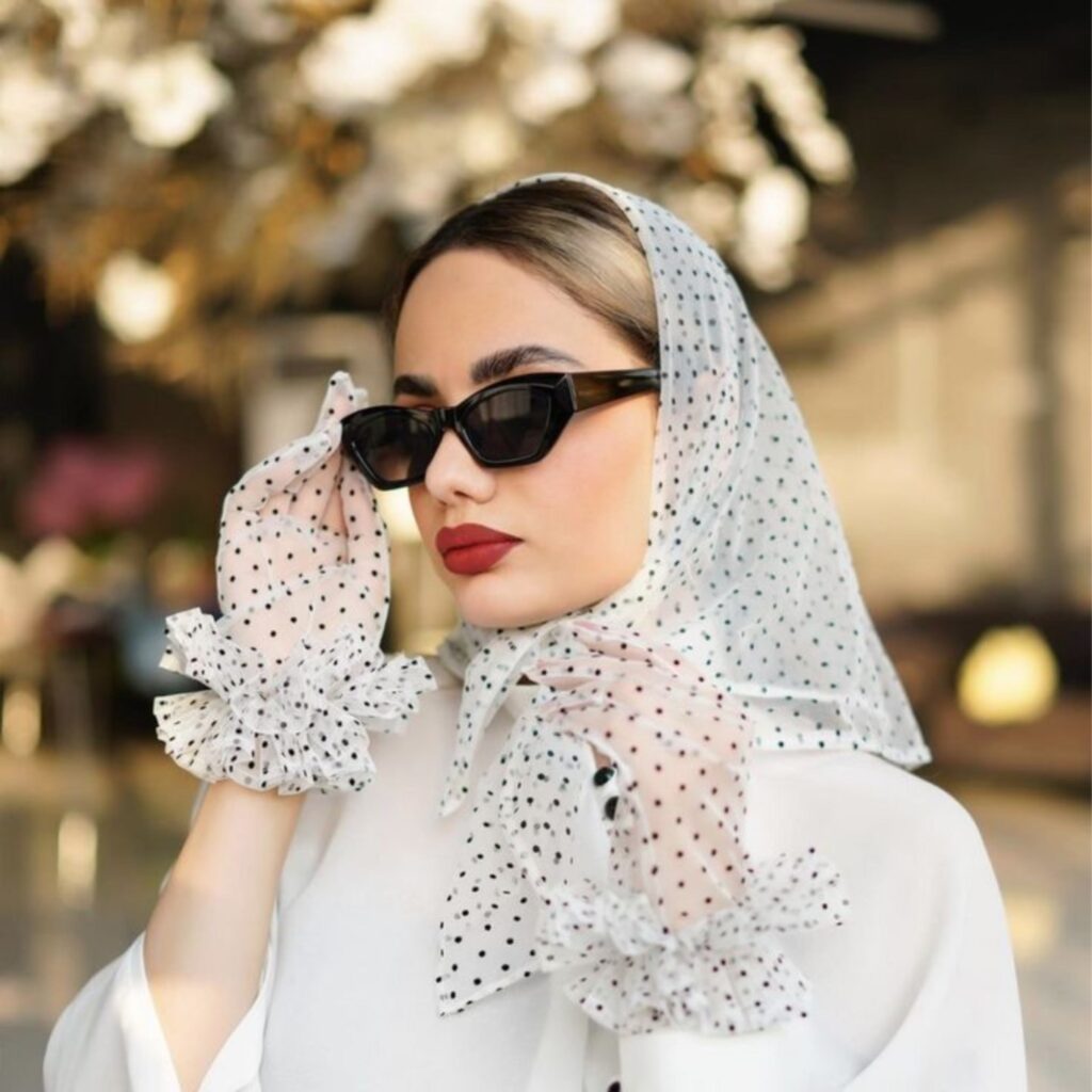 مینی اسکارف حریر