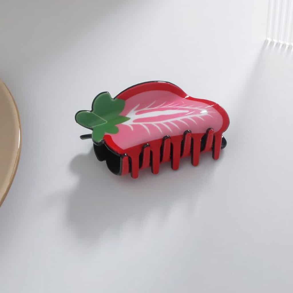 گیره کلیپسی طرح میوه ای توت فرنگی خاص