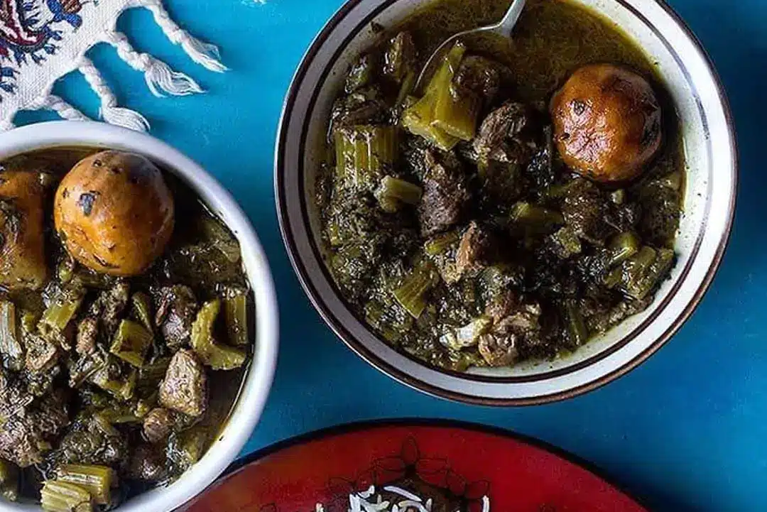 مواد لازم + طرز تهیه خورشت کرفس ۱۴۰۵