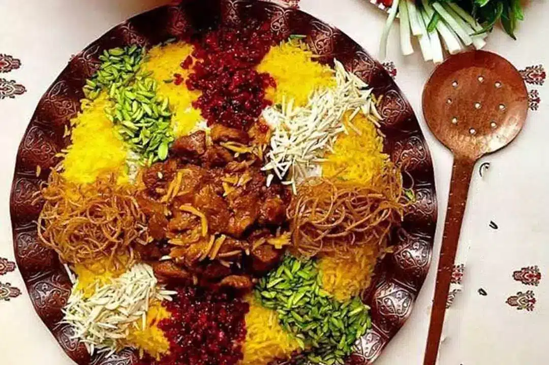 مواد لازم + طرز تهیه رشته پلو
