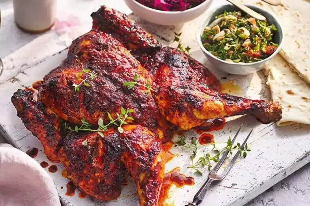 مواد اولیه و دستور پخت مرغ کبابی