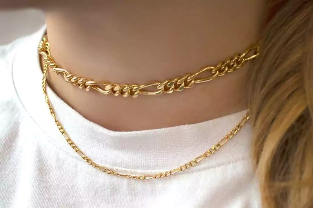 ظریف ترین مدل های چشم نواز گردنبند زنانه طلا برند J&Co