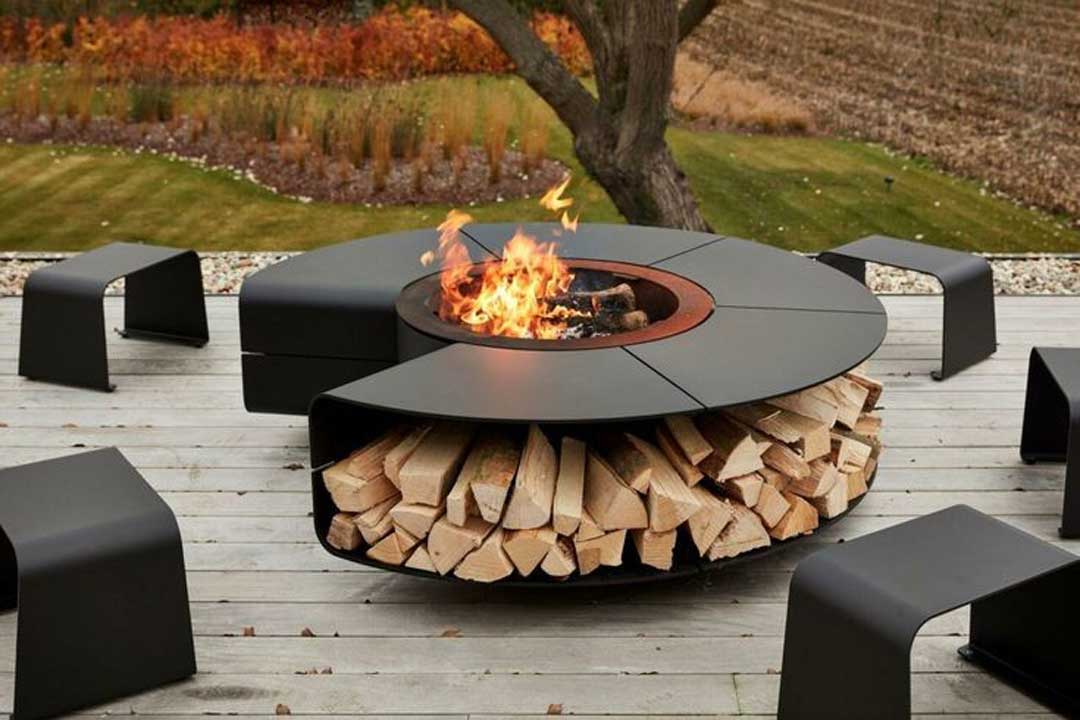 جدیدترین مدل های آتشدان باغی مدرن و شیک ۱۴۰۵