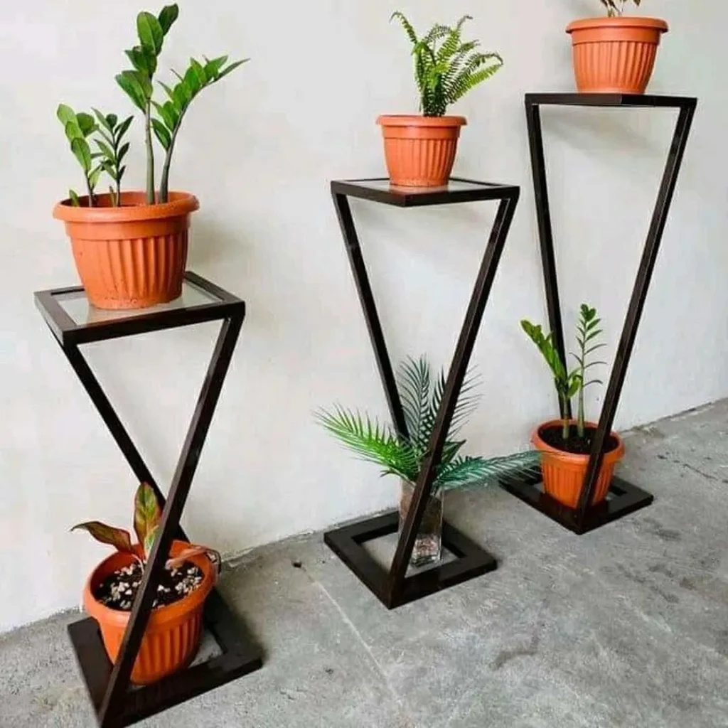 استند گل سه تایی مینیمال