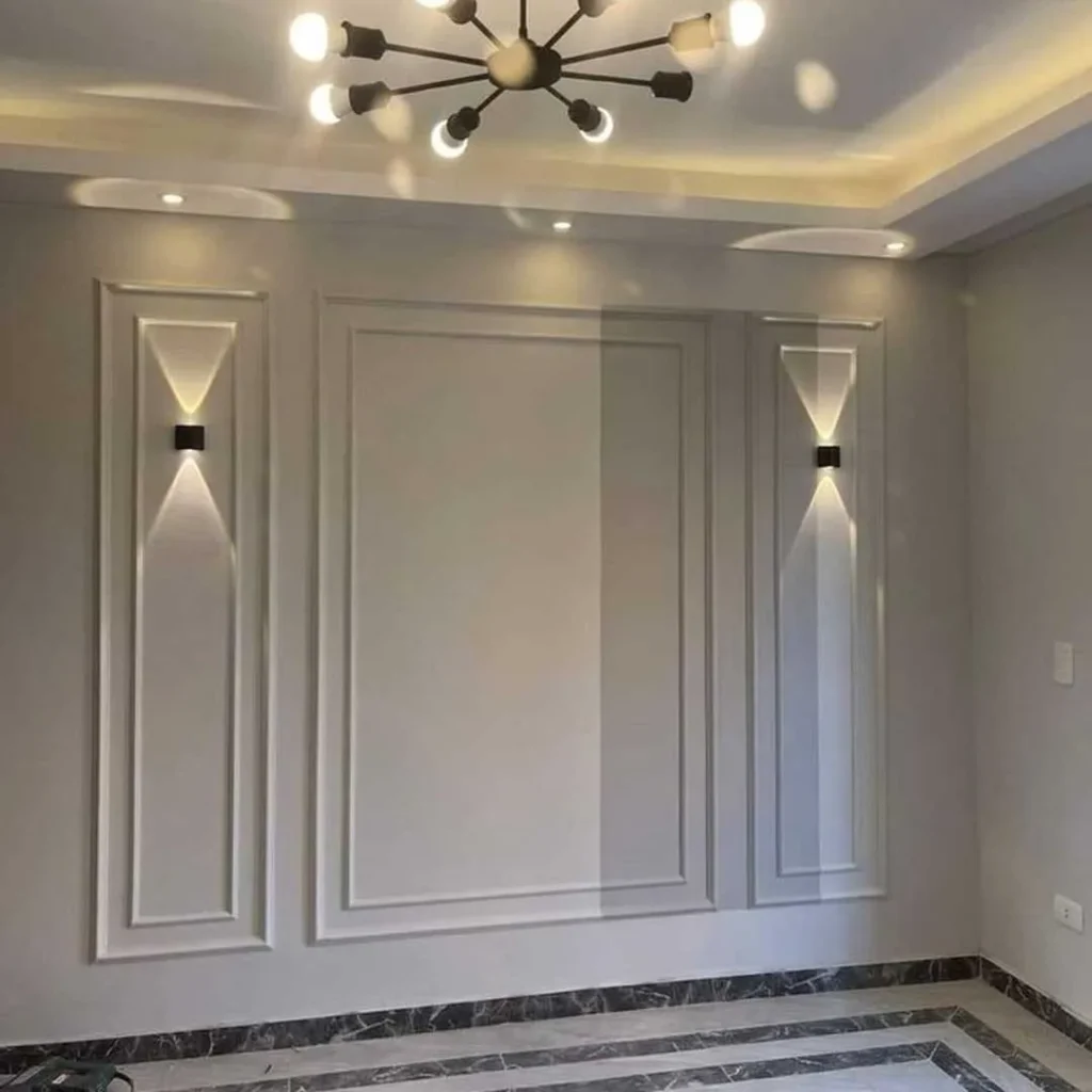 کادربندی دیوار خانه ساده