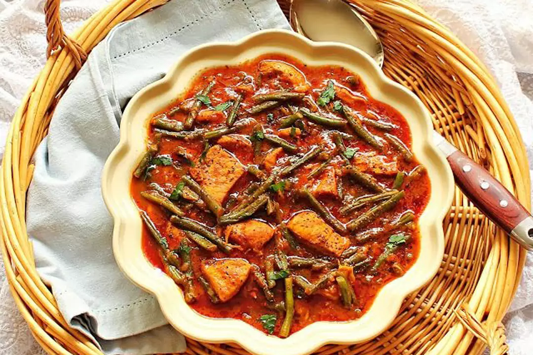 طرز تهیه خورشت لوبیا سبز+ مواد لازم