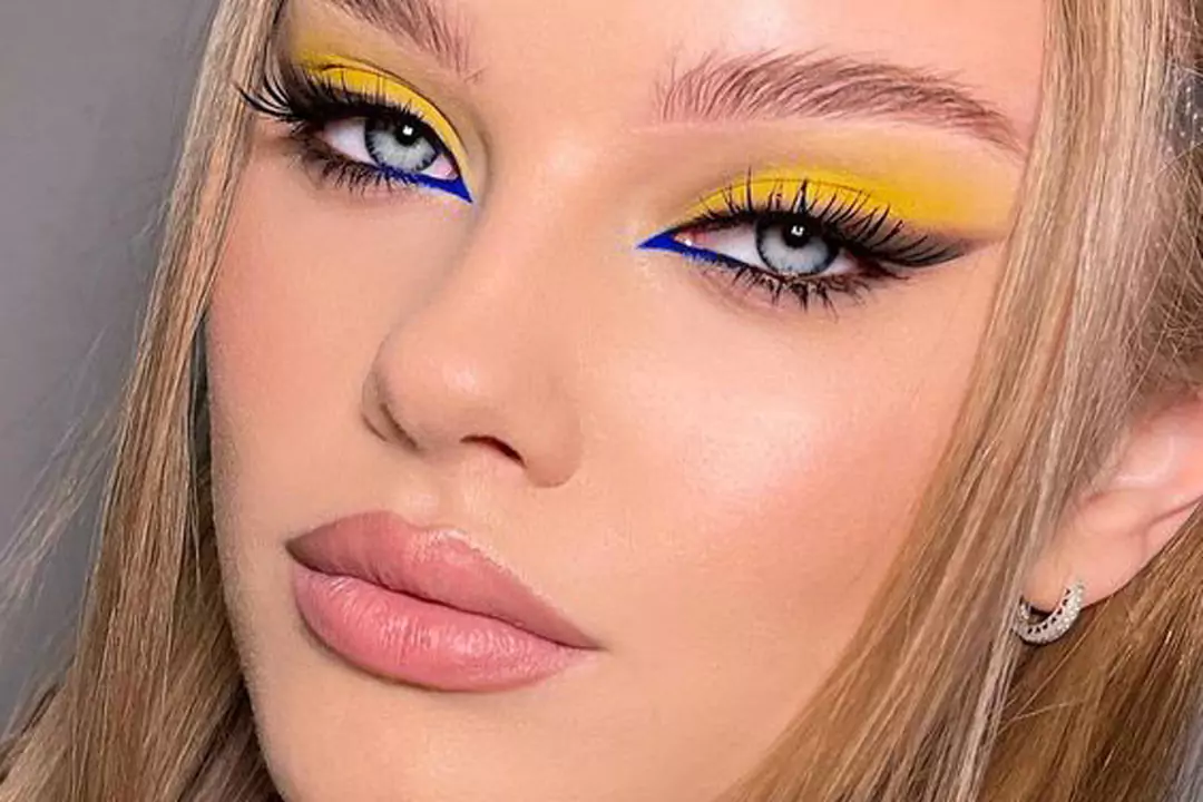 جذاب ترین مدل های میکاپ چشم با سایه زرد