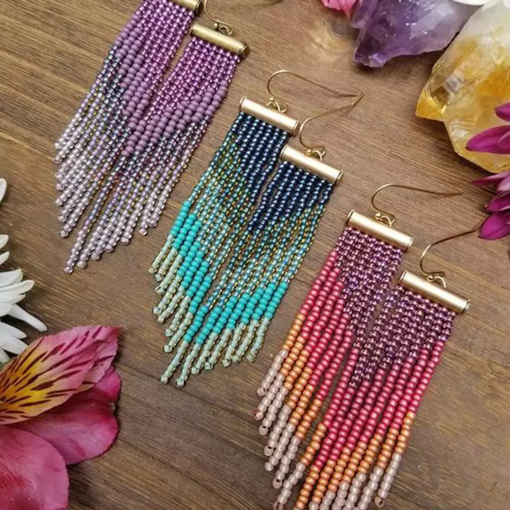گوشواره منجوقی