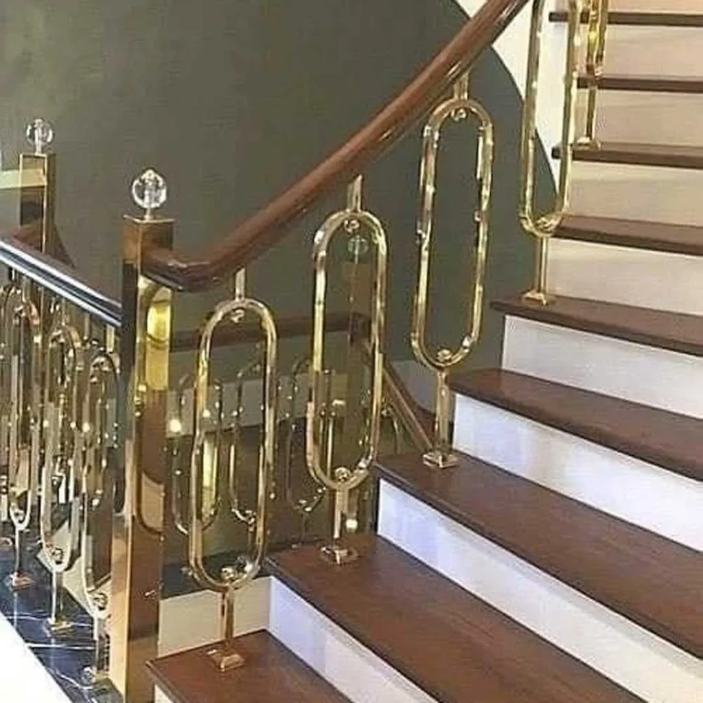هندریل فلزی پله زیبا
