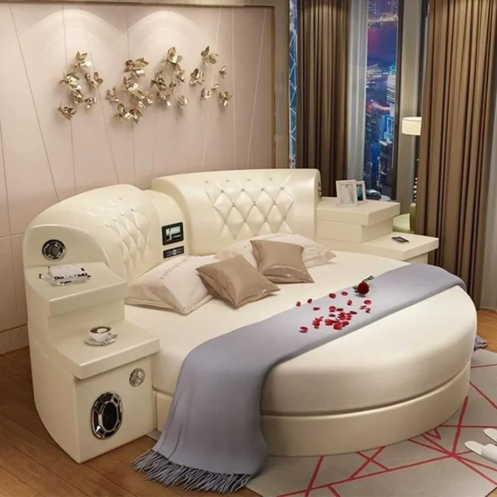 تخت خواب گرد شیک