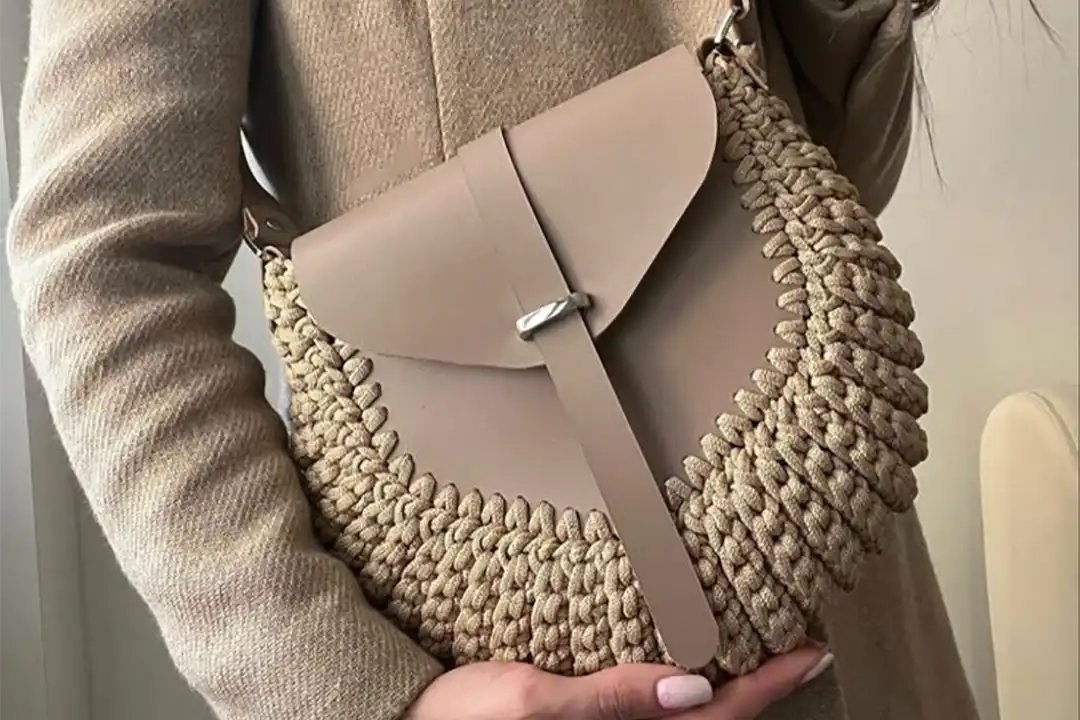 زیباترین مدل های کیف بافت زنانه 2024