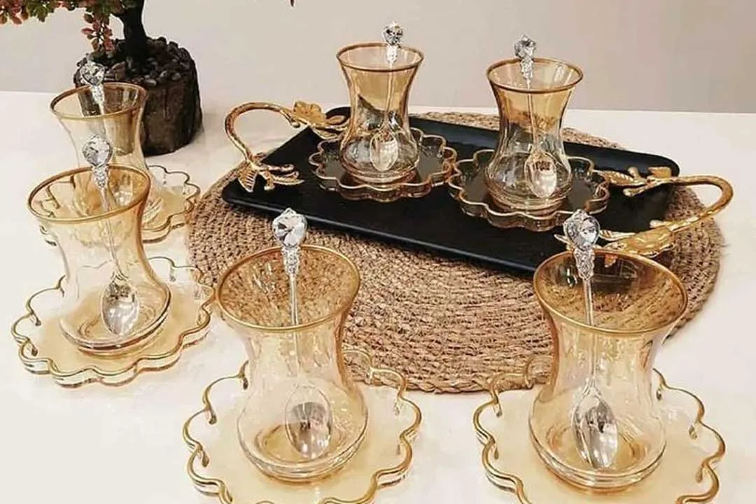 جدیدترین مدل های فنجان چای خوری ترکیه ای زیبا و جذاب