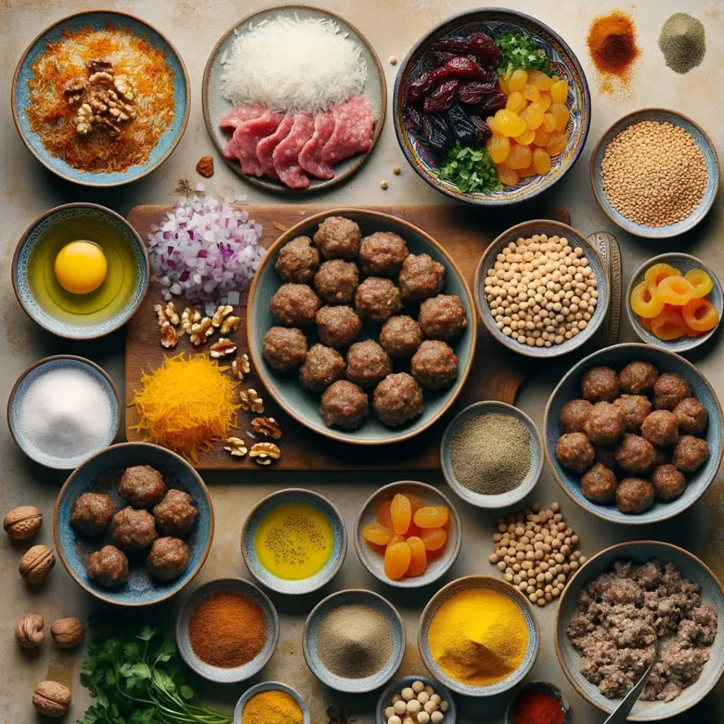 طرز تهیه کوفته تبریز