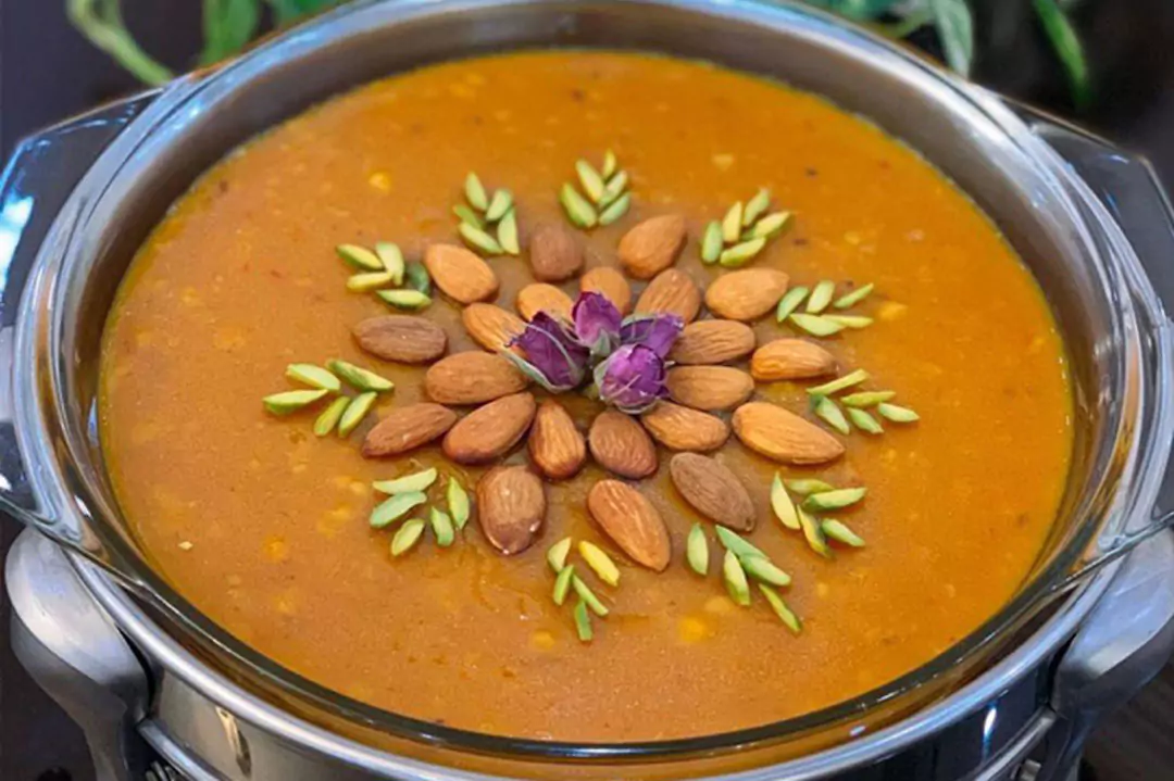 طرز تهیه و مواد لازم کاچی زعفرانی تبریزی