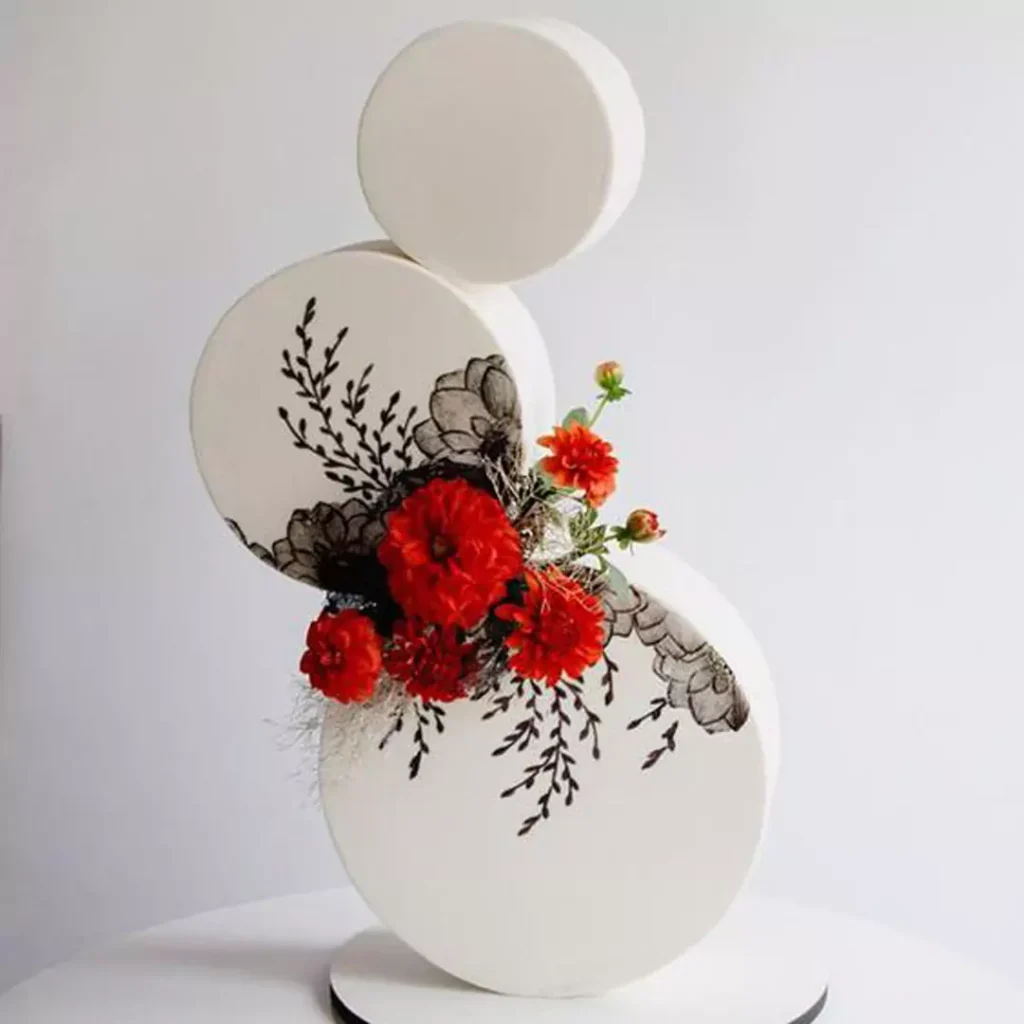 کیک دایره ای