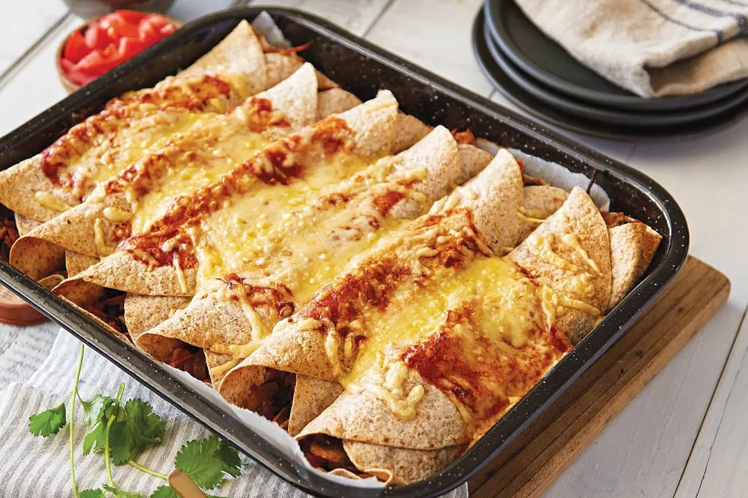 طرز تهیه و مواد لازم انچیلادا مکزیکی