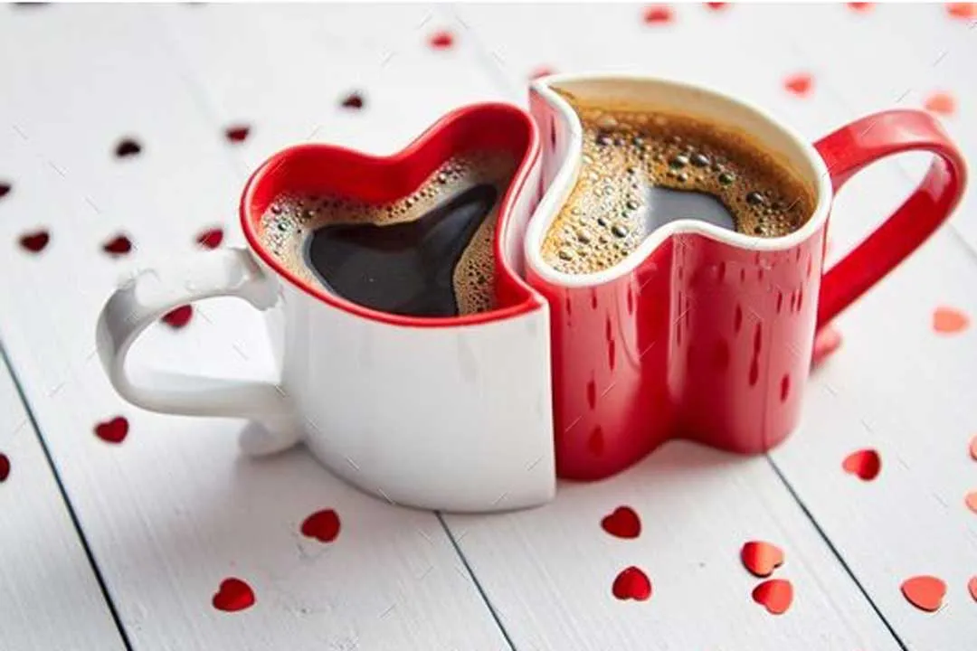 خاص ترین مدل های فنجان قهوه با طرح قلب فانتزی و زیبا
