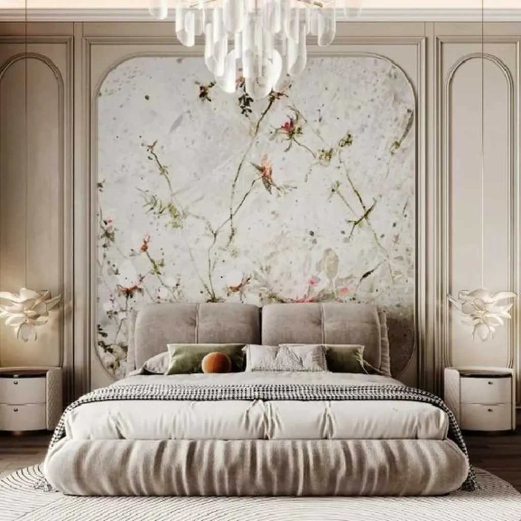 طراحی اتاق خواب نئوکلاسیک جذاب