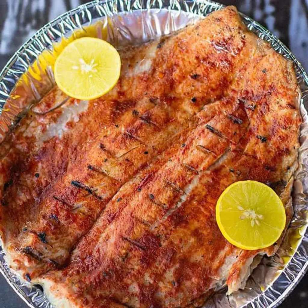 ماهی کباب باسس خوشمزه