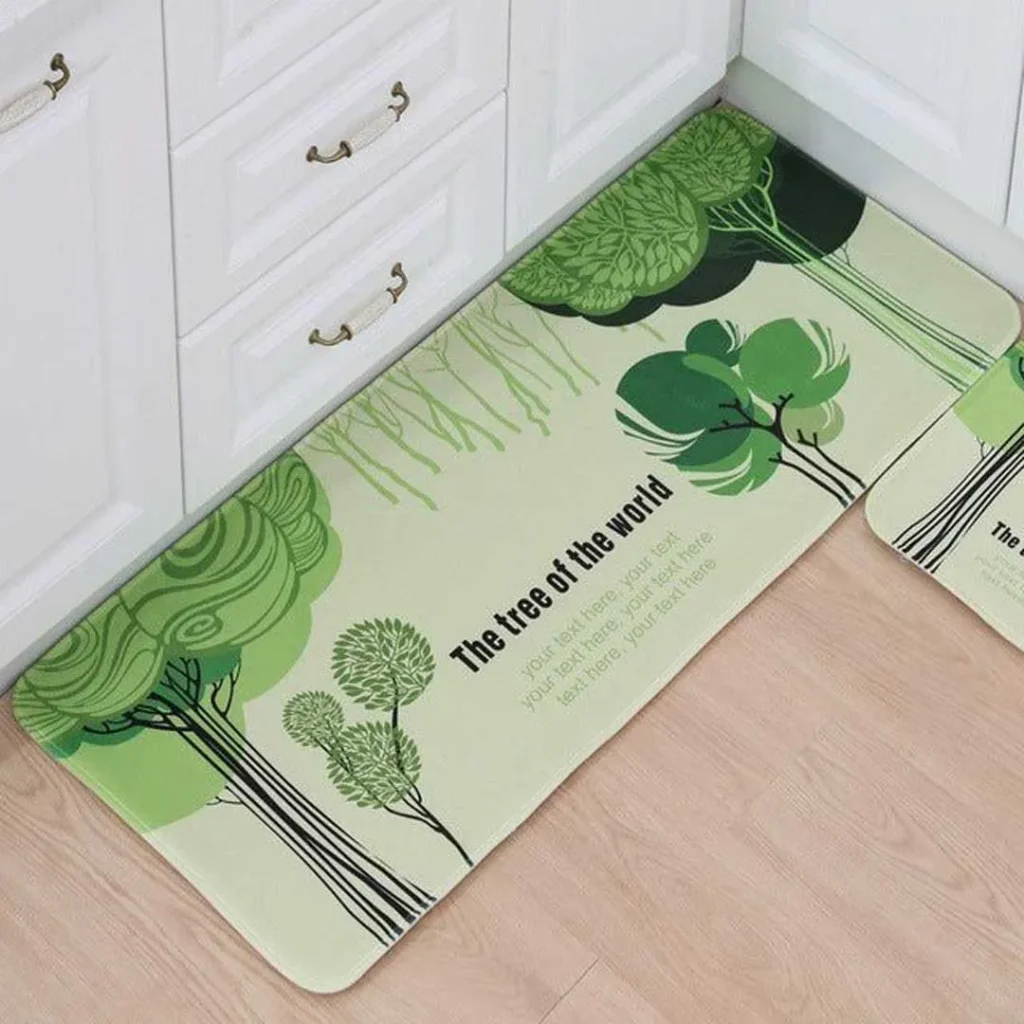  فرش آشپزخانه مدرن و سبز